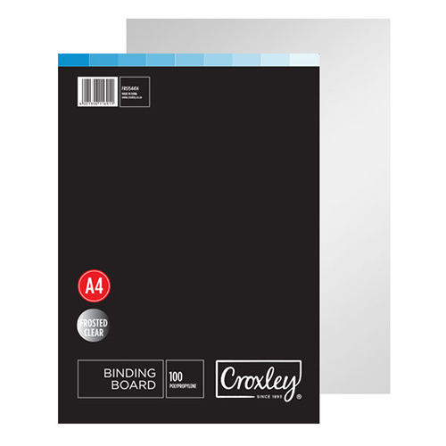 CROXLEY Frosted Sheet (Clear) (Pack of 100)