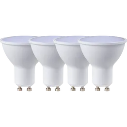 Switched 3w GU10 Rechargeable LED Light Bulb - CW - 4 Pack