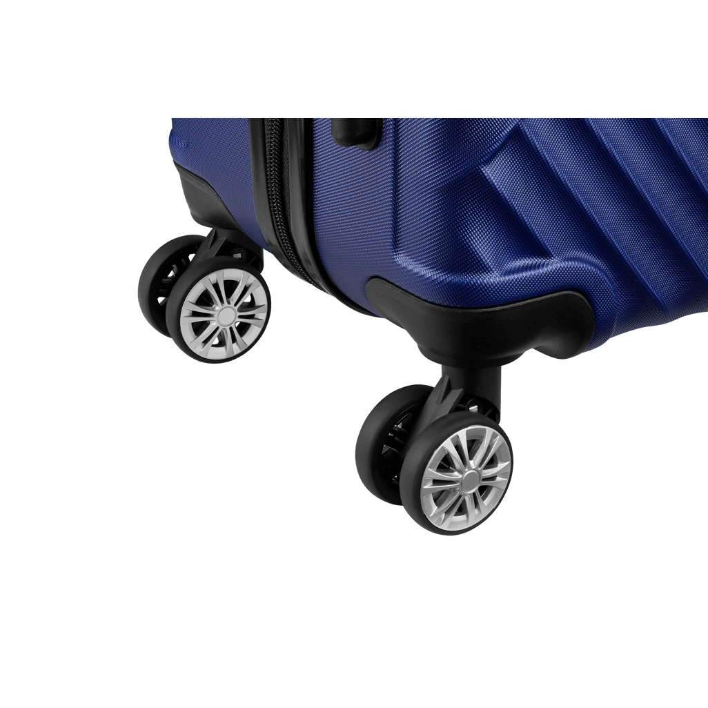 Travelwize Astra ABS 77cm 4-Wheels Spinner Luggage Navy