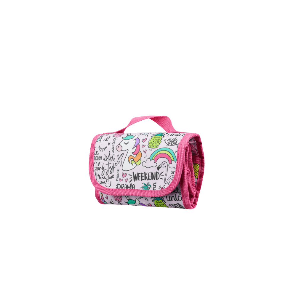 Quest Unicorn Weekend 4 Piece BTS Backpack Combo – Pink