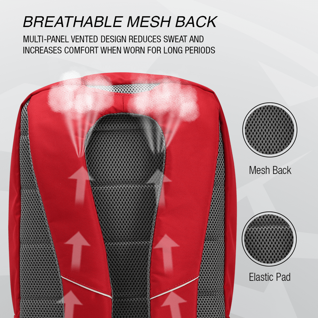 Kingsons Arrow Series Laptop Backpack Red