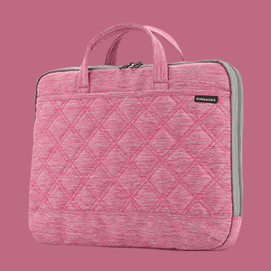 Kingsons 15.6 inch ladies bag Trace Series PINK