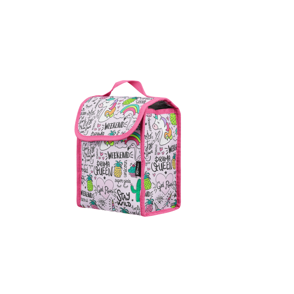Quest Unicorn Weekend 4 Piece BTS Backpack Combo – Pink