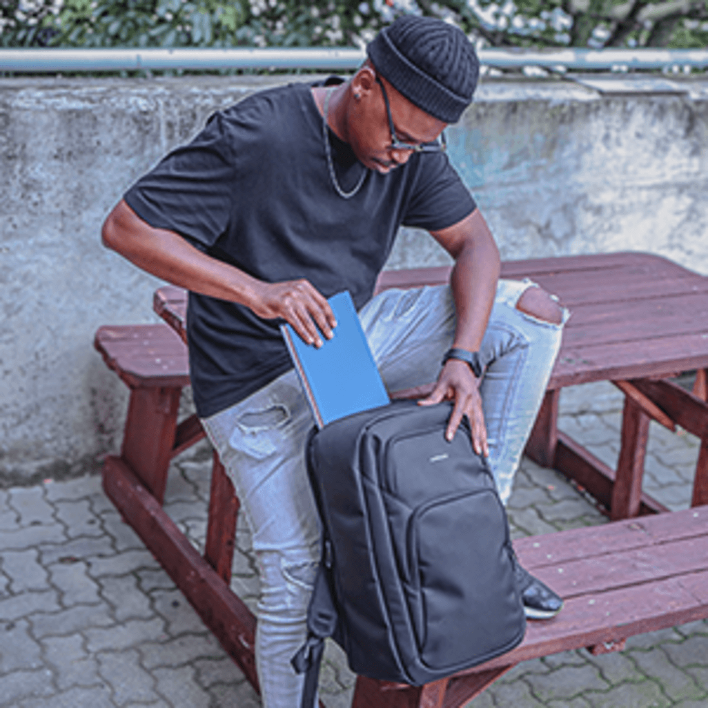 Kingsons Fusion Series 15.6” Laptop Backpack Black