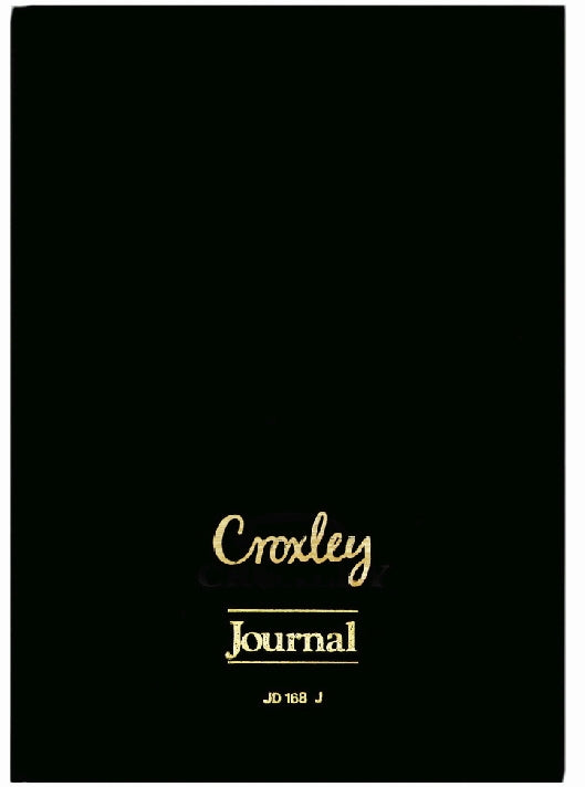 CROXLEY JD166 Account Book A4 Full Bound 192 Page Journal Pack of 2
