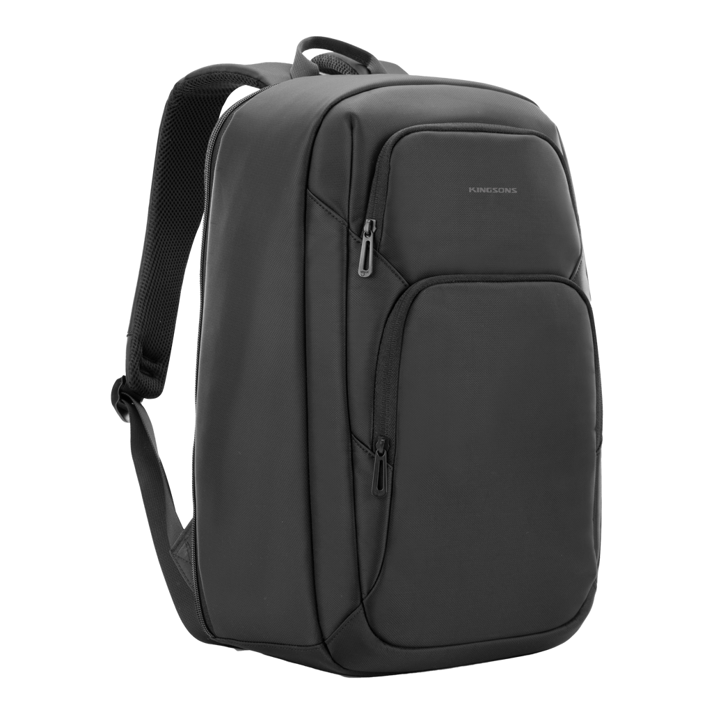 Kingsons Fusion Series 15.6” Laptop Backpack Black