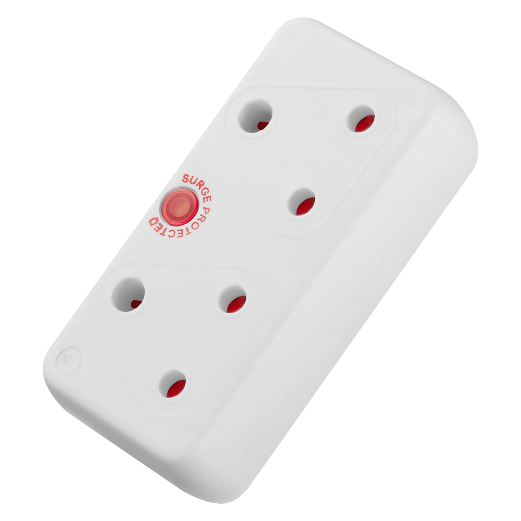 Ellies 2 Way Medium Surge Adaptor -White