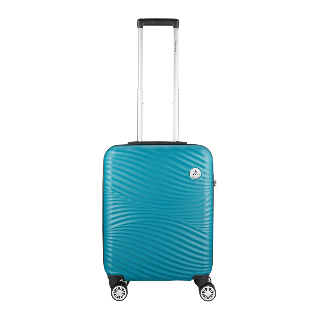Travelwize Maui ABS 4-Wheel Spinner 55cm Luggage Ocean