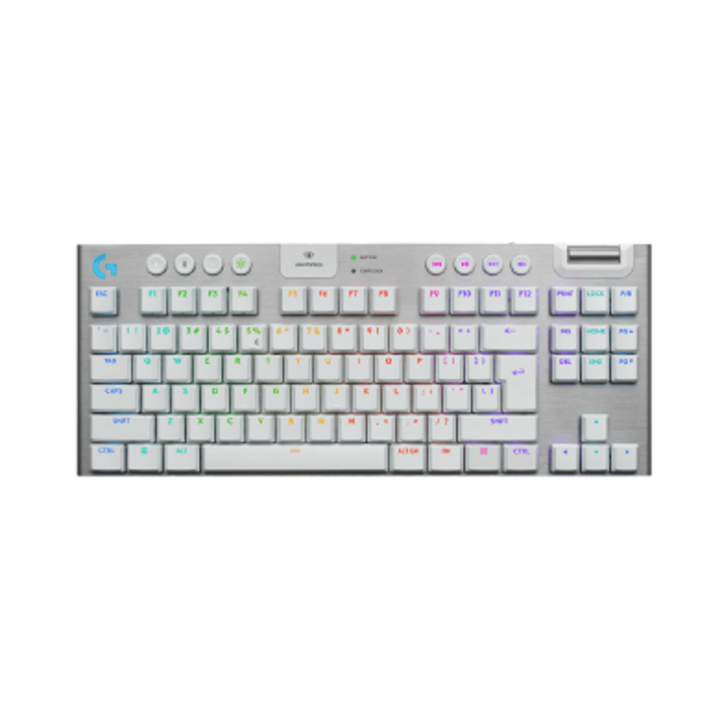 Logitech® G915 X LIGHTSPEED TKL Low-Profile Wireless Gaming Keyboard - White