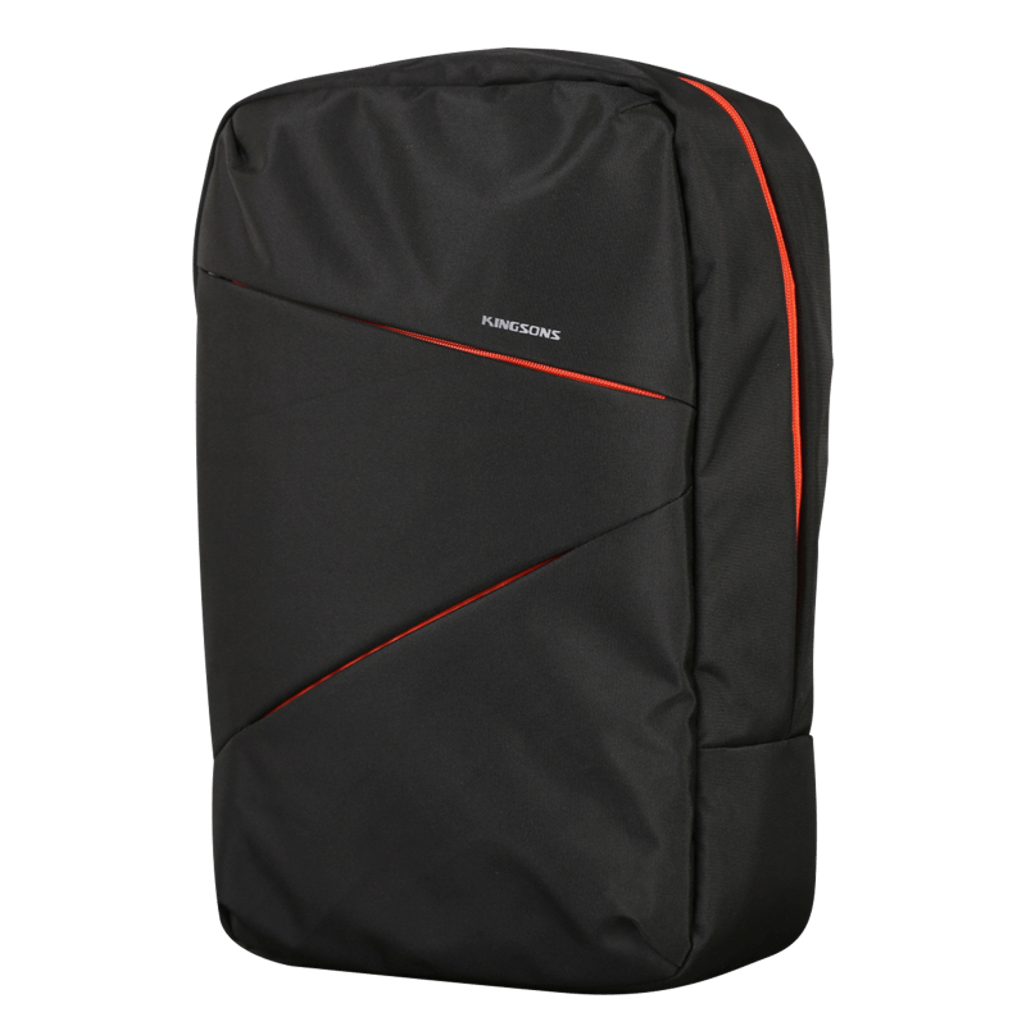Kingsons backpack 15.6 inch Arrow series BLACK