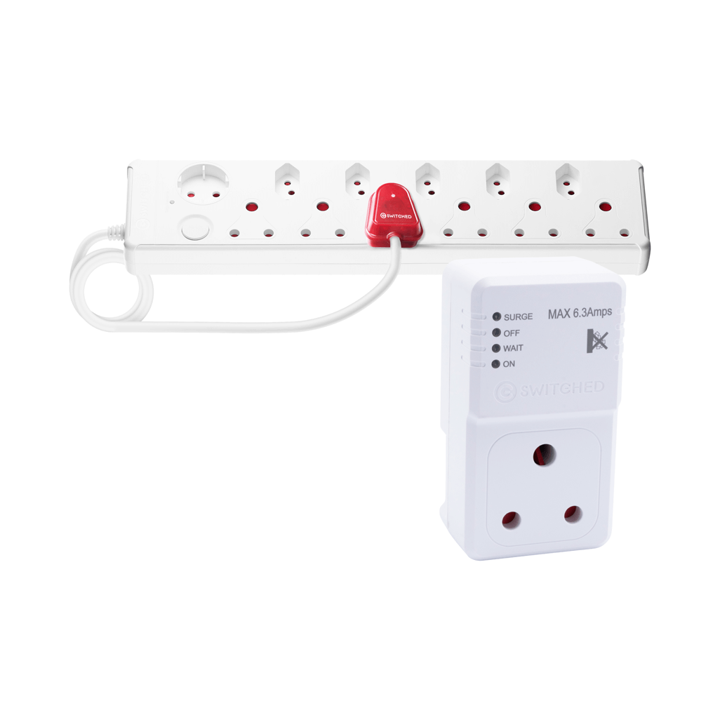 12-way High Surge Multiplug + High Surge protector