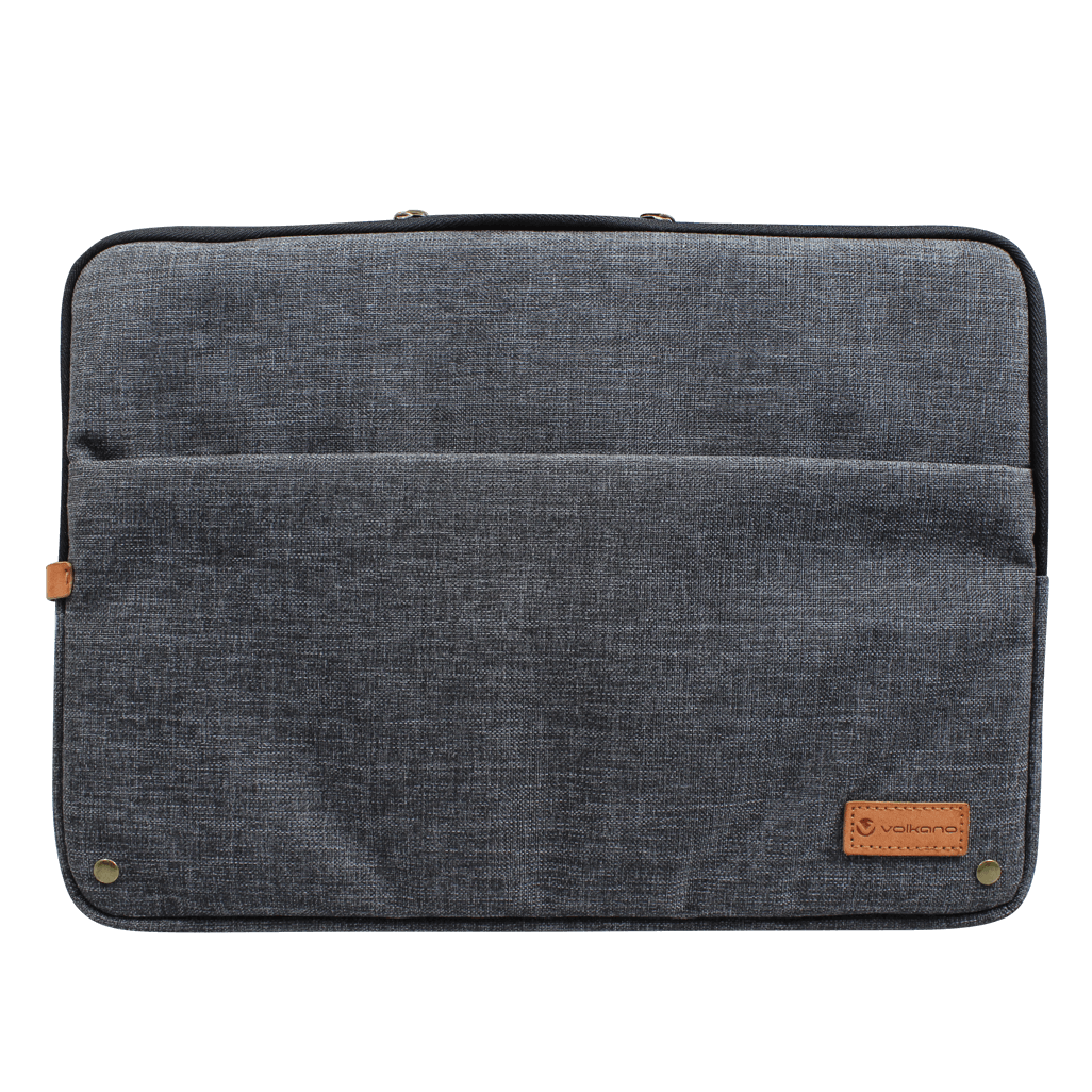 Volkano Premier series 13.3 inch Laptop sleeve Dark Grey