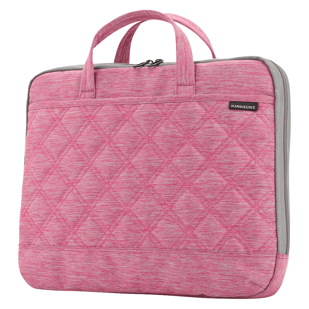 Kingsons 15.6 inch ladies bag Trace Series PINK