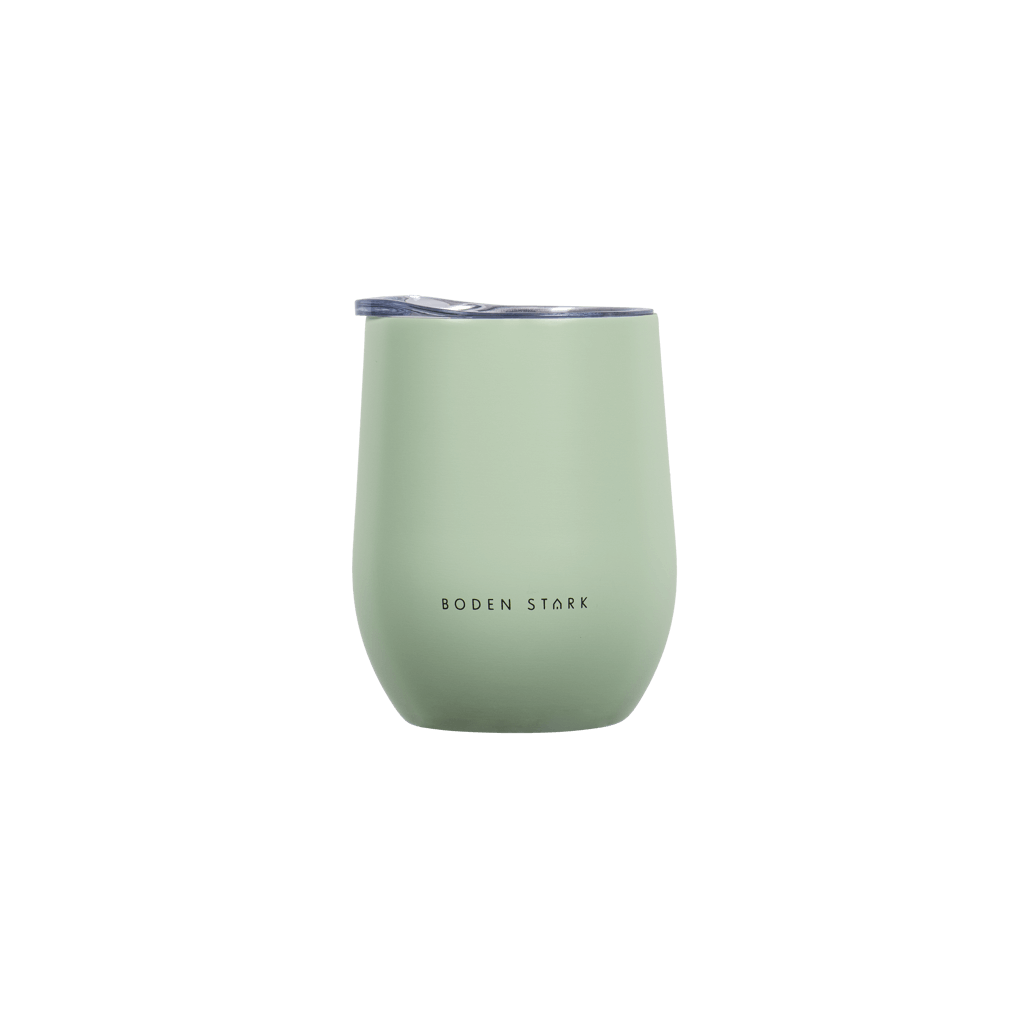 Boden Stark Tumbler 350ml in green, stylish design for beverages, perfect for casual or outdoor use.