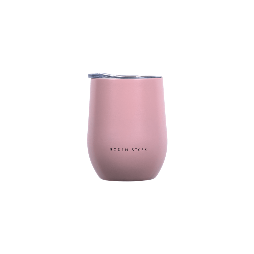 Boden Stark Tumbler 350ml in pink, stylish and durable for outdoor and home use.