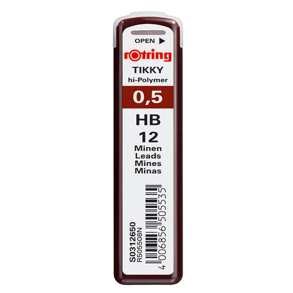 rOtring Polymer Leads 0.5mm HB