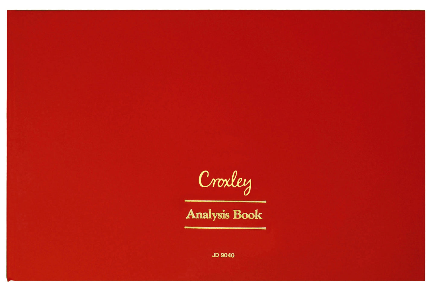 CROXLEY JD9040 Analysis Book 40 Cash Columns On Two Pages Each
