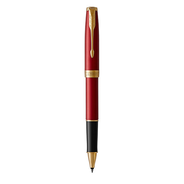 PARKER Sonnet Rollerball Pen - Red Gold Trim