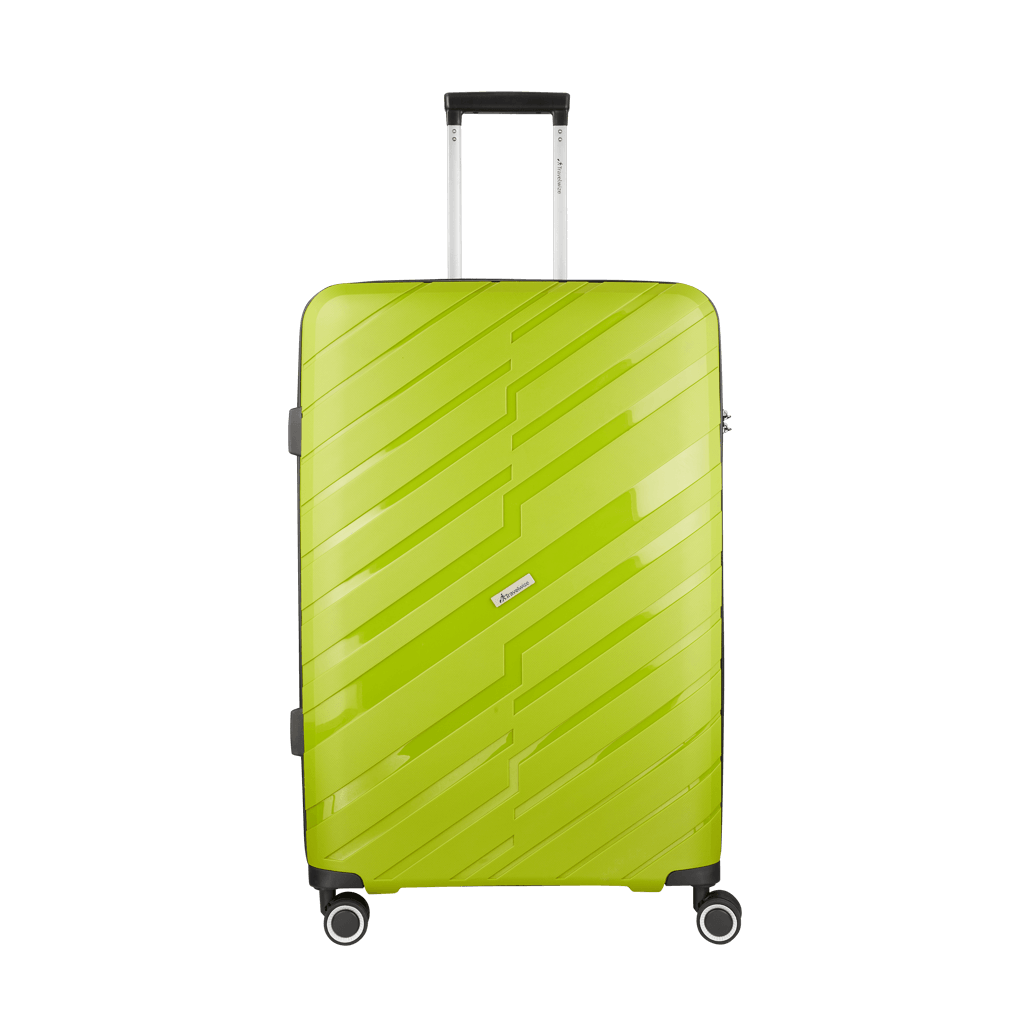 Travelwize Java PP 4-Wheel Spinner 75cm Luggage Lime