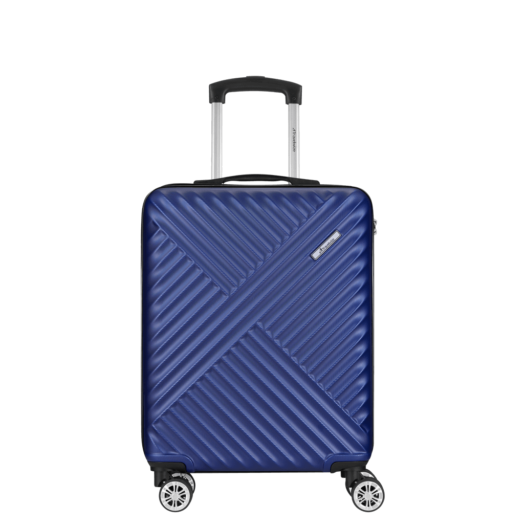 Travelwize Astra ABS 77cm 4-Wheels Spinner Luggage Navy