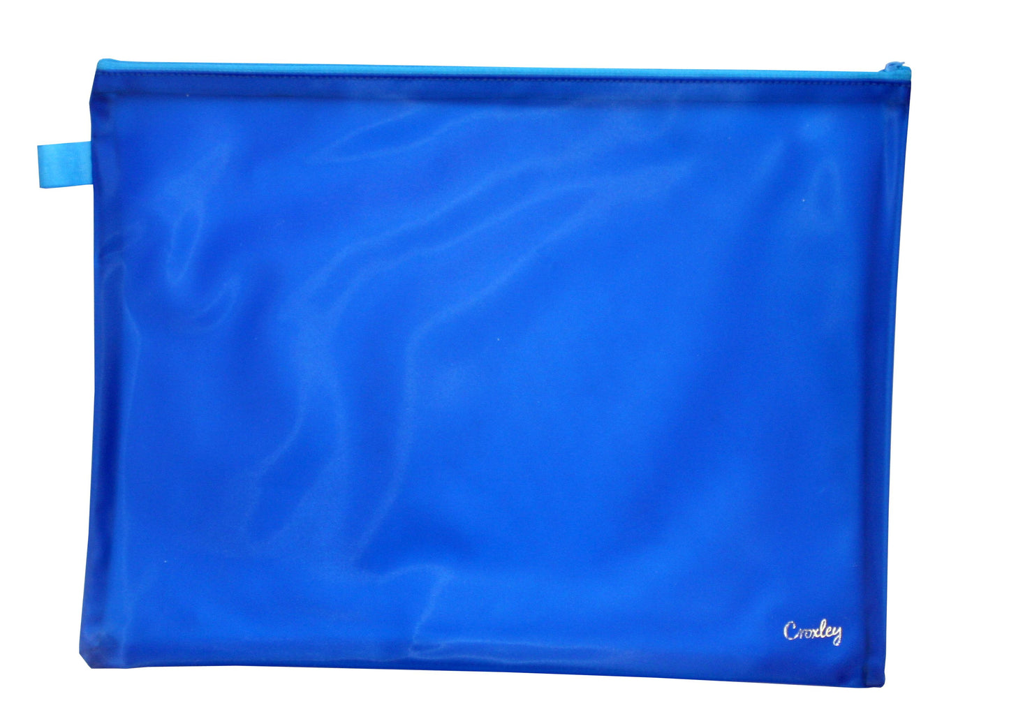 CROXLEY CREATE Bright PVC NEON Book Bag (Blue)