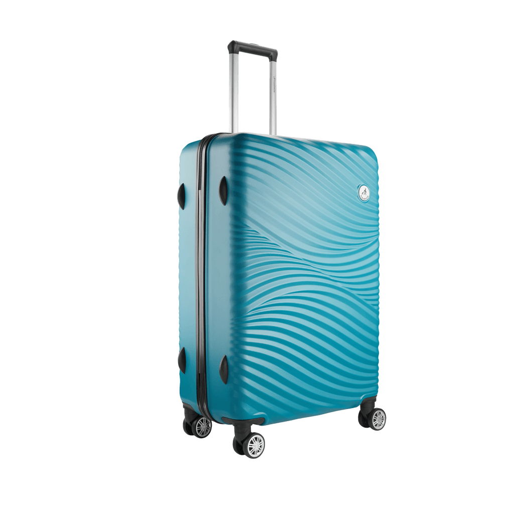 Travelwize Maui ABS 4-Wheel Spinner 55cm Luggage Ocean