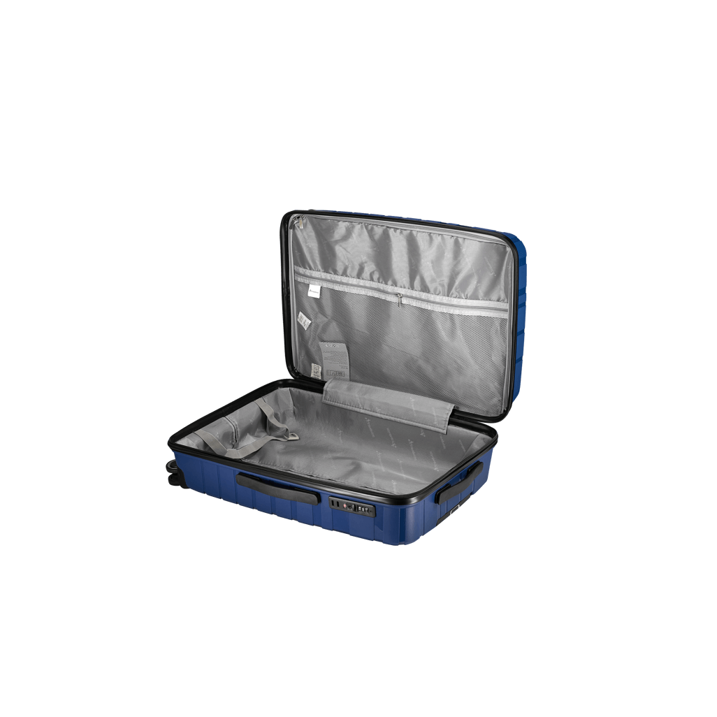Travelwize Java PP 4-Wheel Spinner 65cm Luggage Azure
