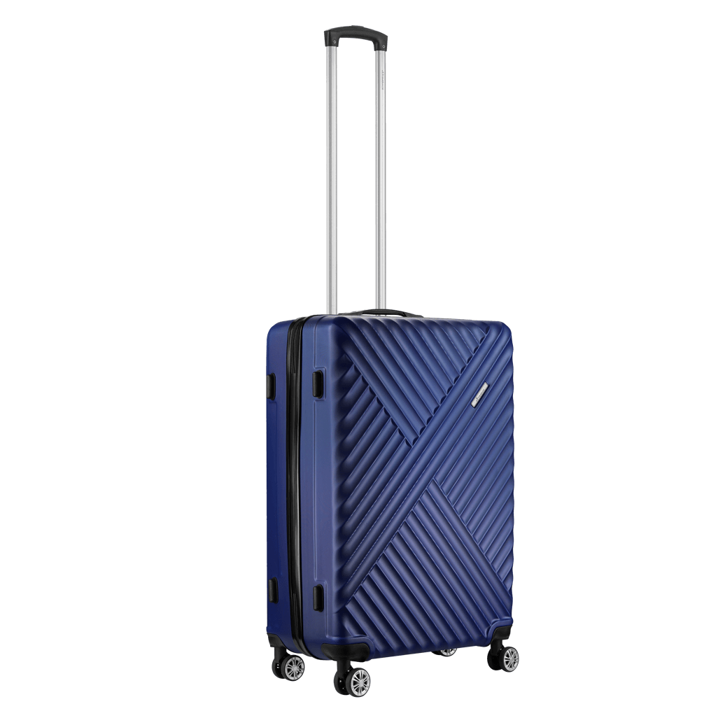 Travelwize Astra ABS 55cm 4-Wheels Spinner Luggage Navy