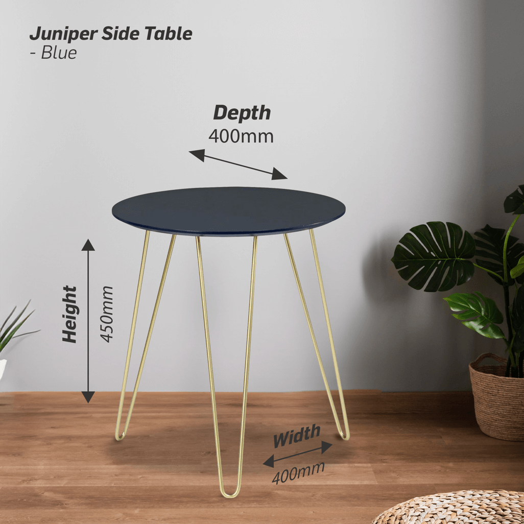 Everfurn Juniper Coffee Table - Blue