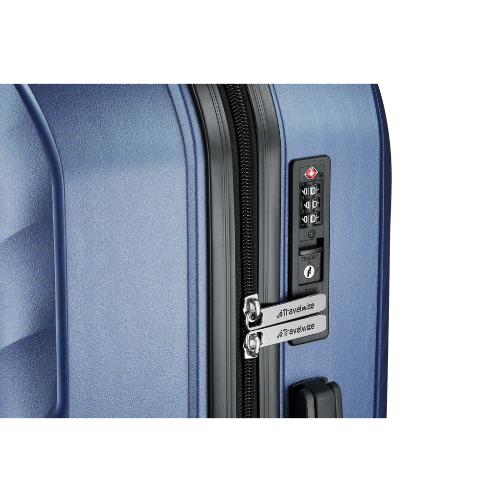 Travelwize Quartz PP 66cm 4-Wheels Spinner Luggage Navy