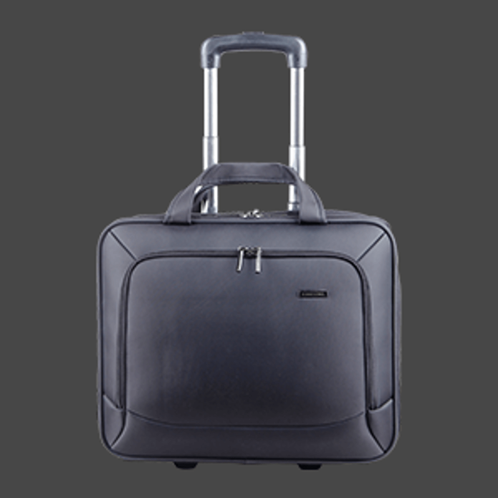 Kingsons Prime 15.6 inch Laptop Trolley bag Black-KS3118W