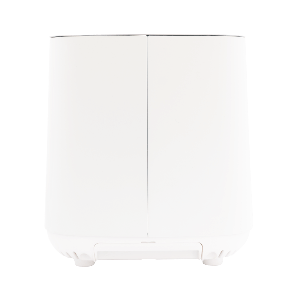 Boden Stark Anson Collection 2 Slice Stainless Steel Toaster in white, showcasing a sleek and modern design.