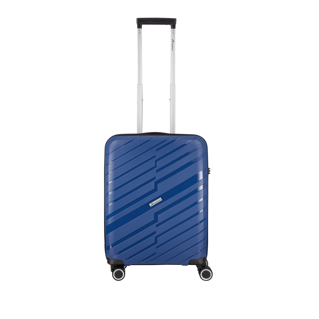 Travelwize Java PP 4-Wheel Spinner 55cm Luggage Azure