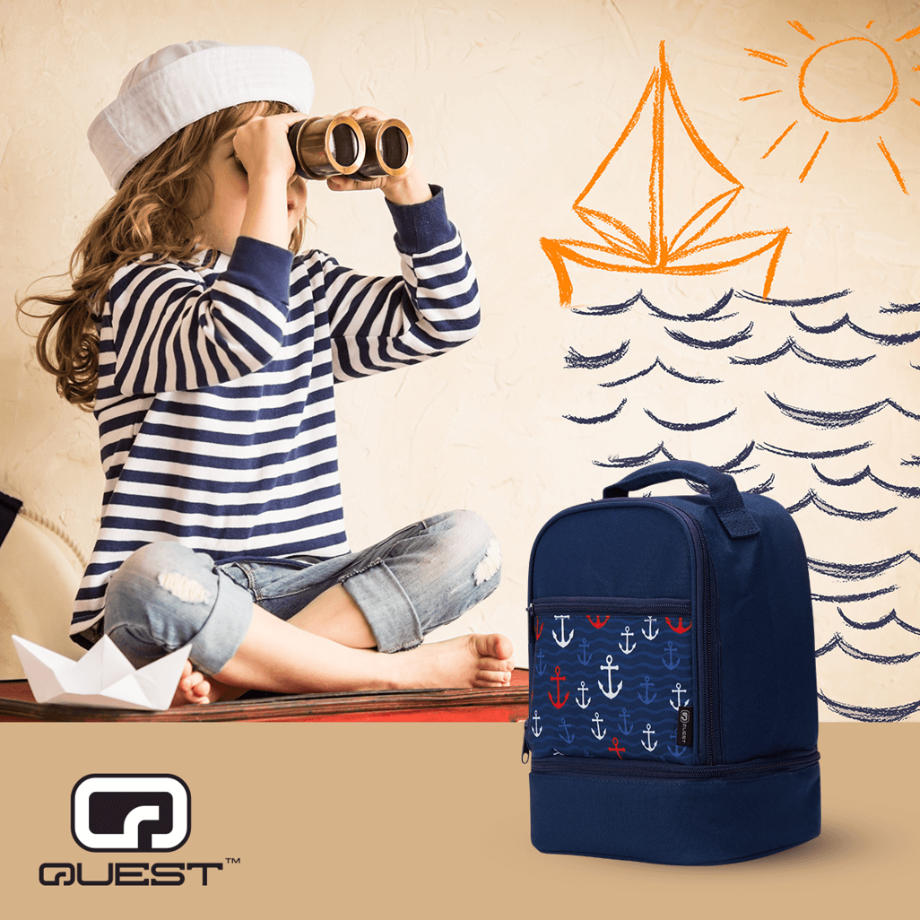 Quest Venti Lunch Cooler Nautical Navy