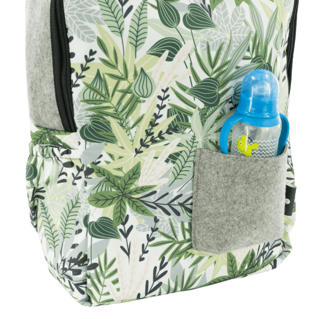 Totes Babe Jungle Diaper Backpack Green