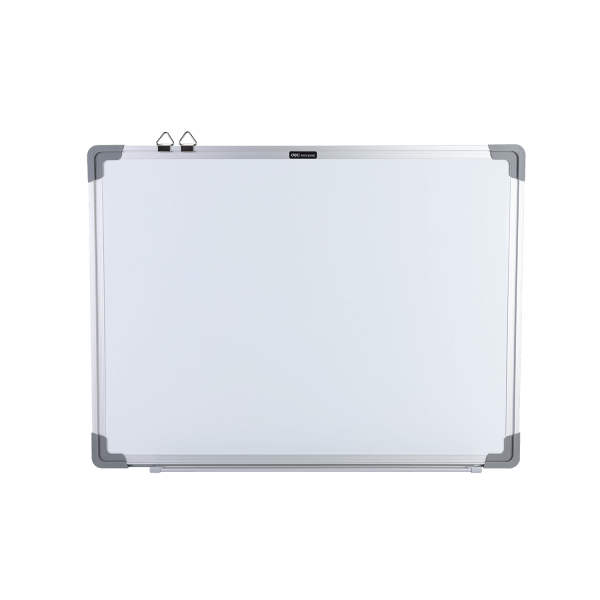 Magnetic Whiteboard 600x900mm Aluminum Frame ABS corner. Hangable