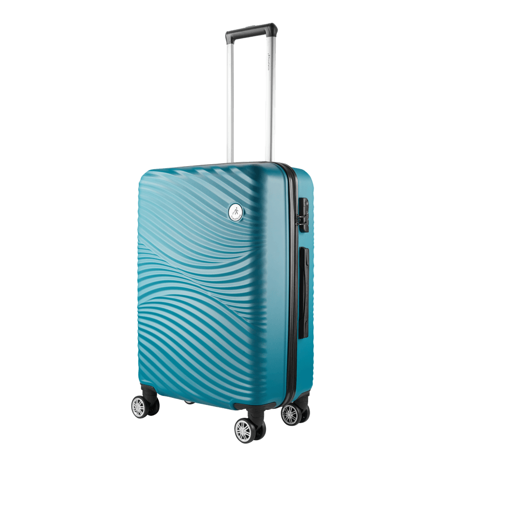 Travelwize Maui ABS 4-Wheel Spinner 55cm Luggage Ocean