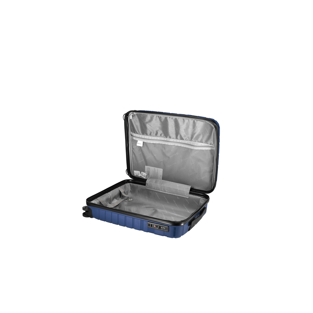 Travelwize Java PP 4-Wheel Spinner 55cm Luggage Azure