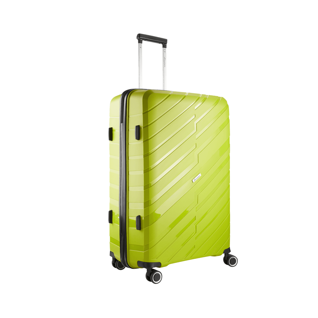 Travelwize Java PP 4-Wheel Spinner 65cm Luggage Lime