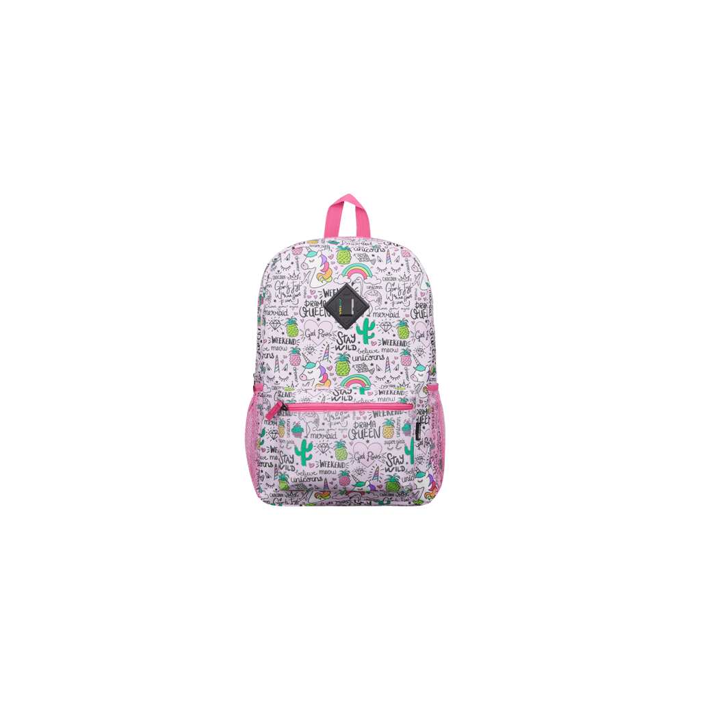 Quest Unicorn Weekend 4 Piece BTS Backpack Combo – Pink