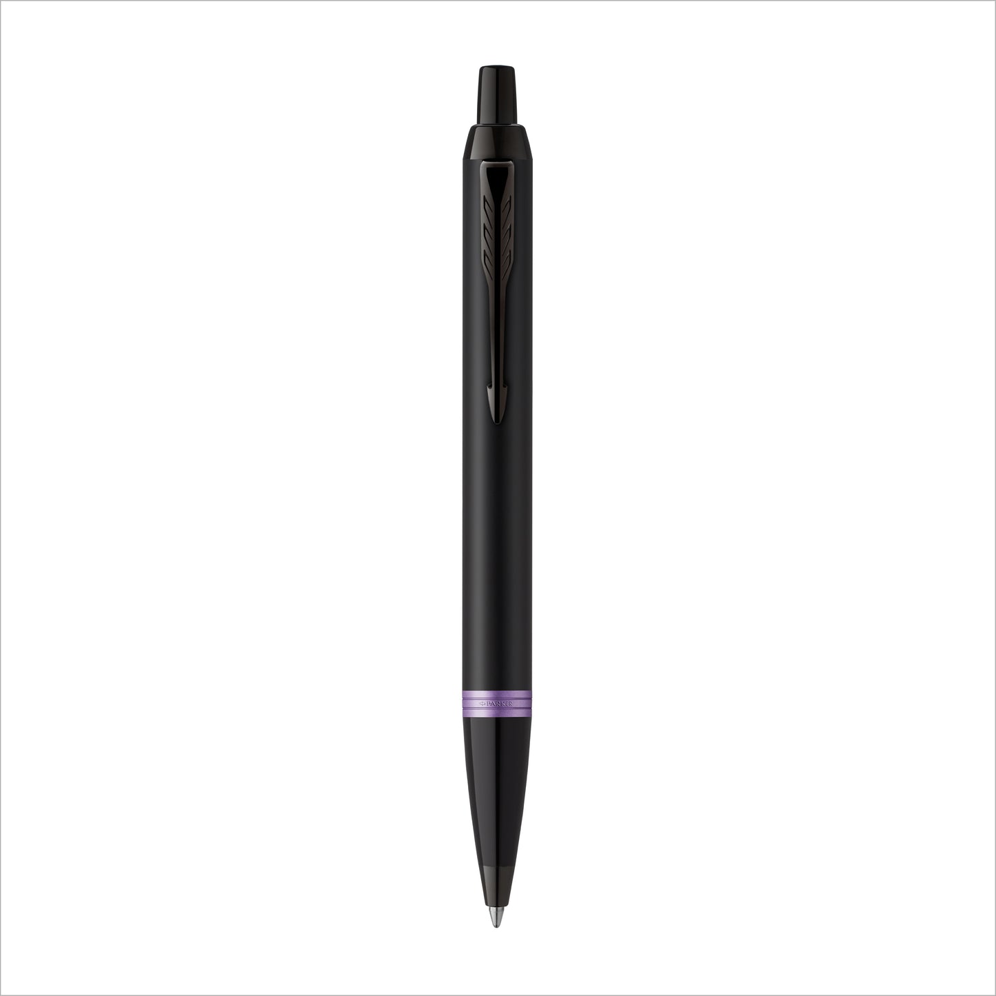 PARKER IM Profesional Vibrant Rings Ballpoint Pen - Amethyst Purple