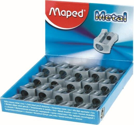MAPED Sharpener 1-Hole Metal - Each