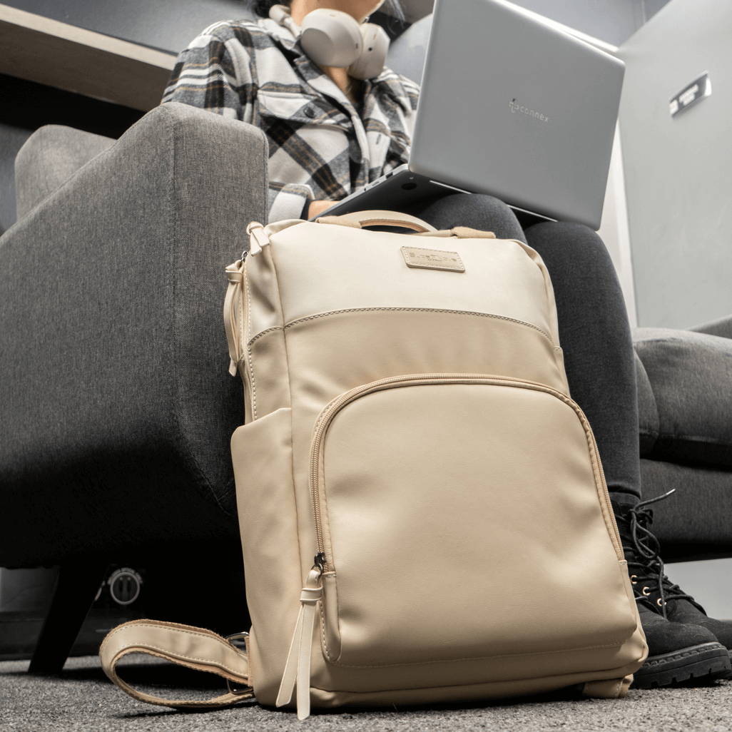 SupaNova Sasha 15.6” Laptop Bag Tan
