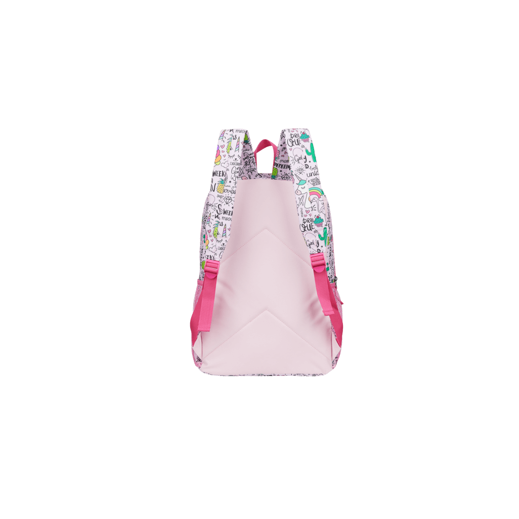 Quest Unicorn Weekend 4 Piece BTS Backpack Combo – Pink