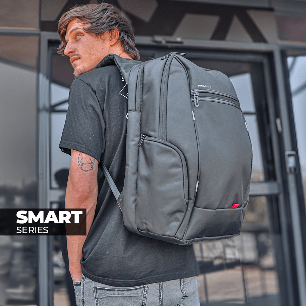 Kingsons Smart Series 17β Laptop Backpack Black