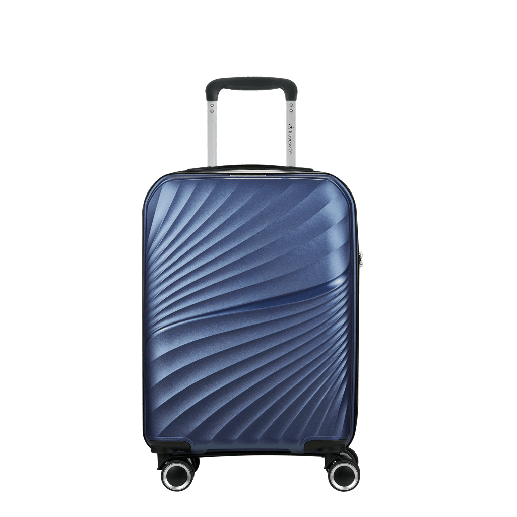 Travelwize Quartz PP 76cm 4-Wheels Spinner Luggage Navy