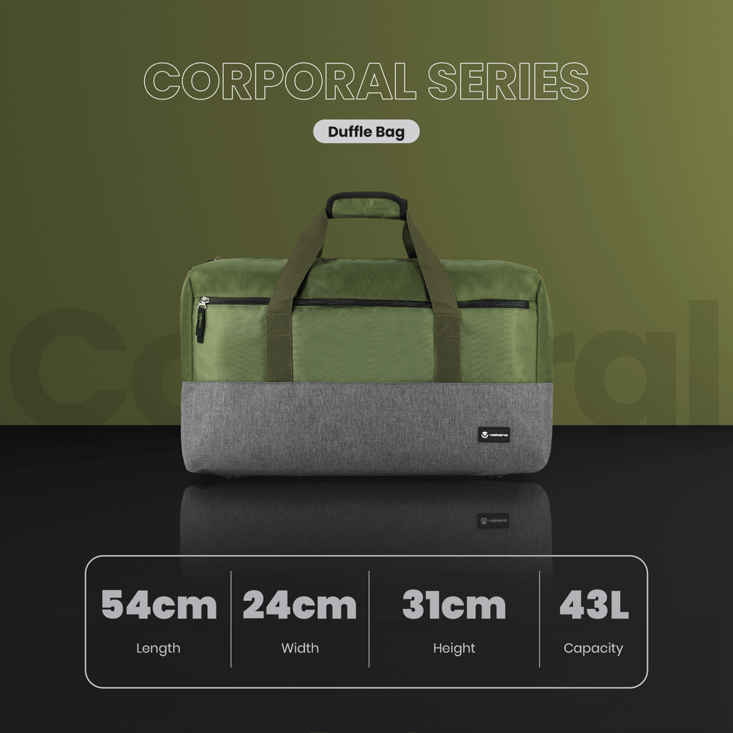 Volkano Corporal 43L Duffle Khaki
