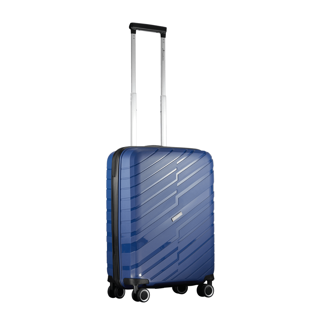 Travelwize Java PP 4-Wheel Spinner 55cm Luggage Azure