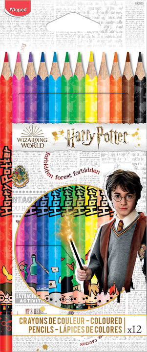 MAPED HARRY POTTER COLOUR PENCIL 12S