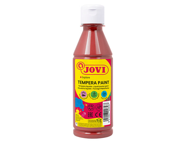 JOVI Tempera Poster Paint 250 ml - Brown
